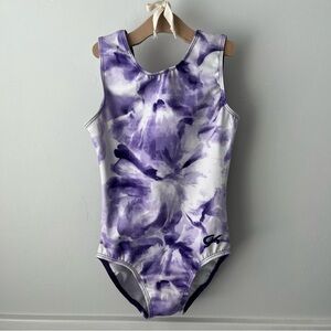 GK Purple and White Kids Bodysuit